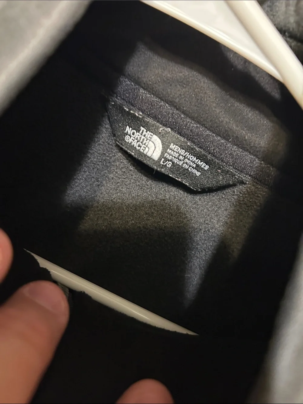The North Face Men's Charcoal Gray Softshell Jacket
